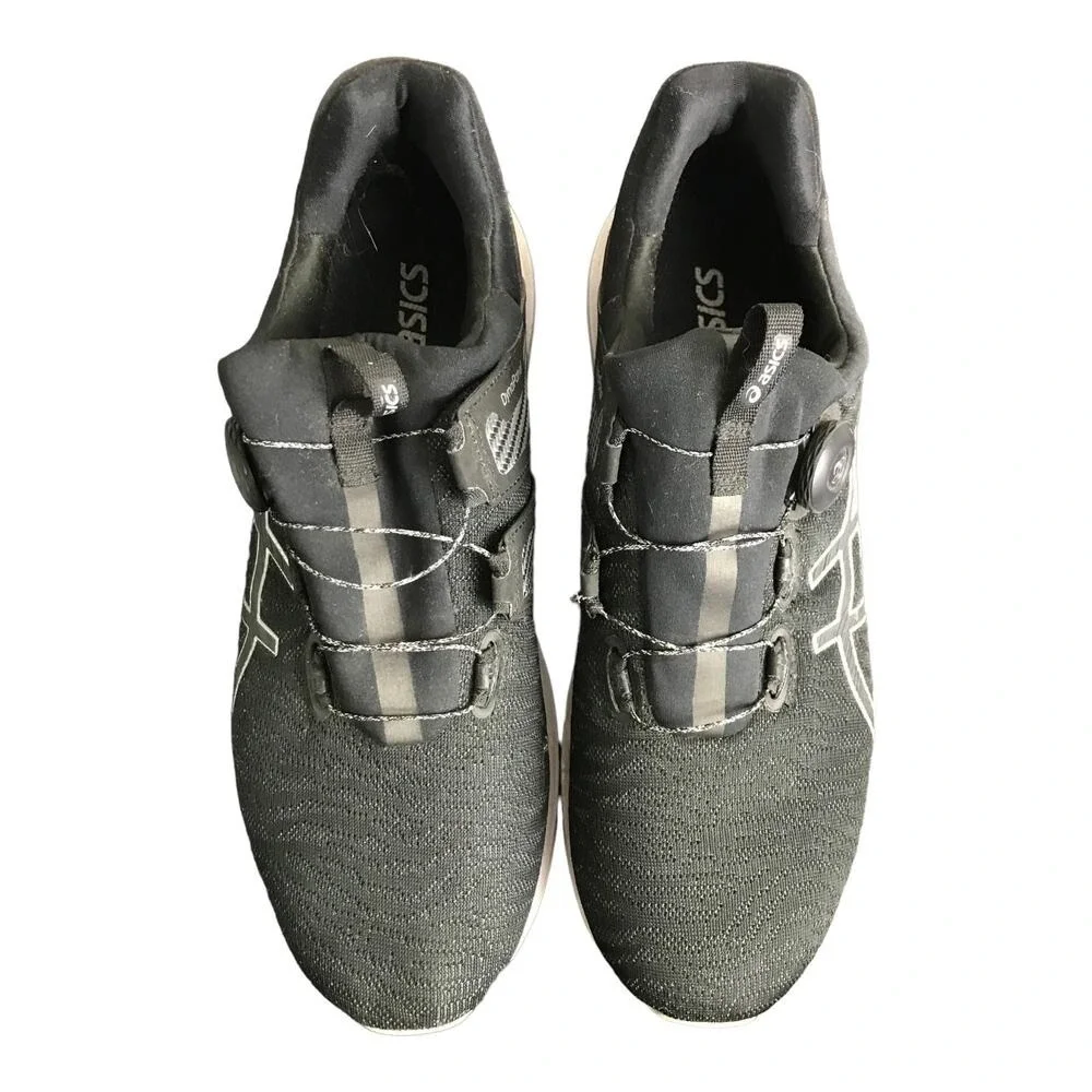 Asics Running Shoes Men 11 Black‎ Dynamis BOA T7D1N FlyteFoam Athletic Sneakers